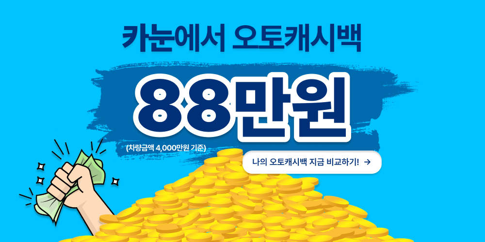 카눈 오토캐시백 88만원